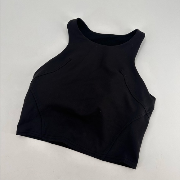 Lululemon Wunder Train Racerback Tank Top Black Size 6 - Picture 2 of 5
